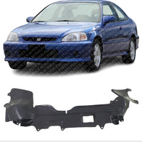 Front Engine Splash Shield Under Cover Assembly Direct Replacement Compatible with 1992-2000 Honda Civic / 1993-1997 Del Sol HO1228143 74110SR3A01
