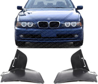 Set of 2 Front Engine Splash Shield Under Cover Plastic Left Driver & Right Passenger Side Direct Replacement Compatible with 2001-2003 BMW 5-Series BM1228104 BM1228103
