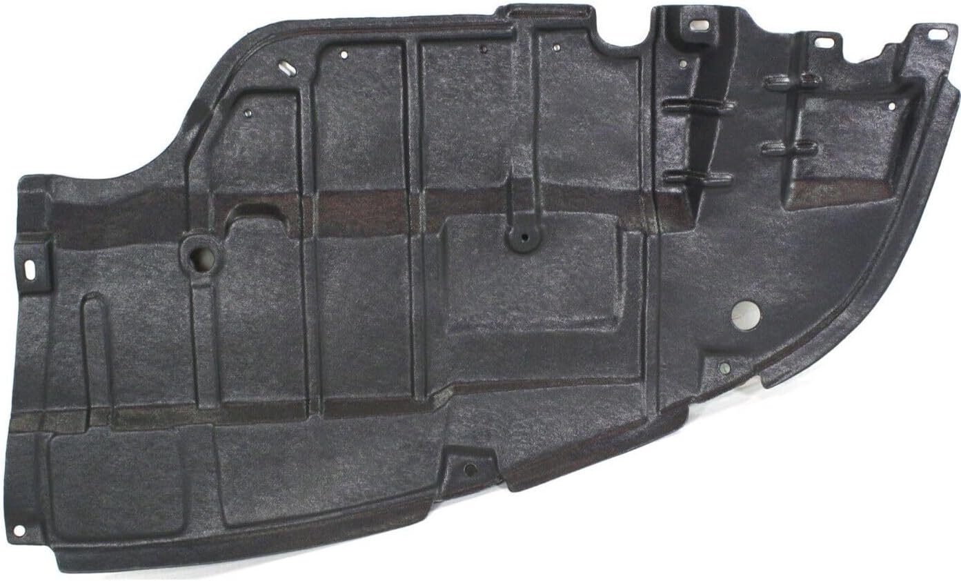Set of 2 Front Engine Splash Shield Under Cover Left Driver & Right Passenger Side Direct Replacement Compatible with 2009-2012 Lexus ES350 LX1228105 LX1228106 5144133120