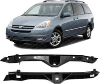 Set Of 2 Front Bumper Retainer Plastic Left Driver & Right Passenger Side Direct Replacement Compatible With 2004-2010 Toyota Sienna TO1043112 TO1042112 52115AE010 52116AE010