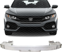 Front Bumper Reinforcement Aluminum Direct Replacement Compatible With 2016-2019 Honda Civic HO1006196 71130TGGA00