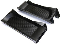 Set Of 2 Front Bumper Trim Textured Left Driver & Right Passenger Side Direct Replacement Compatible With 2013-2018 Ram 1500 CH1037112 68196984AA