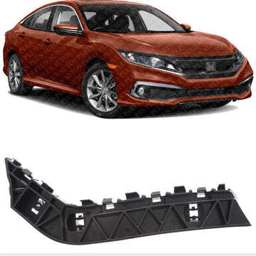 Front Bumper Cover Spacer Mounting Brace Retainer Bracket Right Passenger Side Direct Replacement Compatible With 2016-2021 Honda Civic HO1033109 71193TBAA00