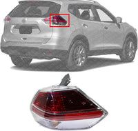 Tail Light Outer Assembly Right Passenger Side Direct Replacement Compatible With 2014-2016 Nissan Rogue NI2805102 265504BA0A