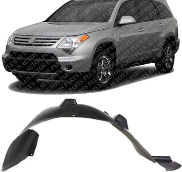 Front Fender Liner Left Driver Side Direct Replacement Compatible With 2007-2009 Suzuki XL-7 SZ1248117 7248278J00