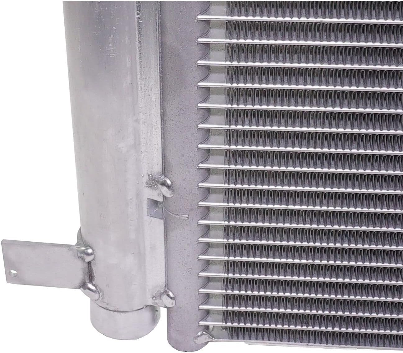 A/C Condenser Aluminum Core 5.3L 6.2L Gas/Flex Engines Direct Replacement Compatible With 2014-2019 Chevrolet Silverado/GMC Sierra 1500 GM3030306 84537373