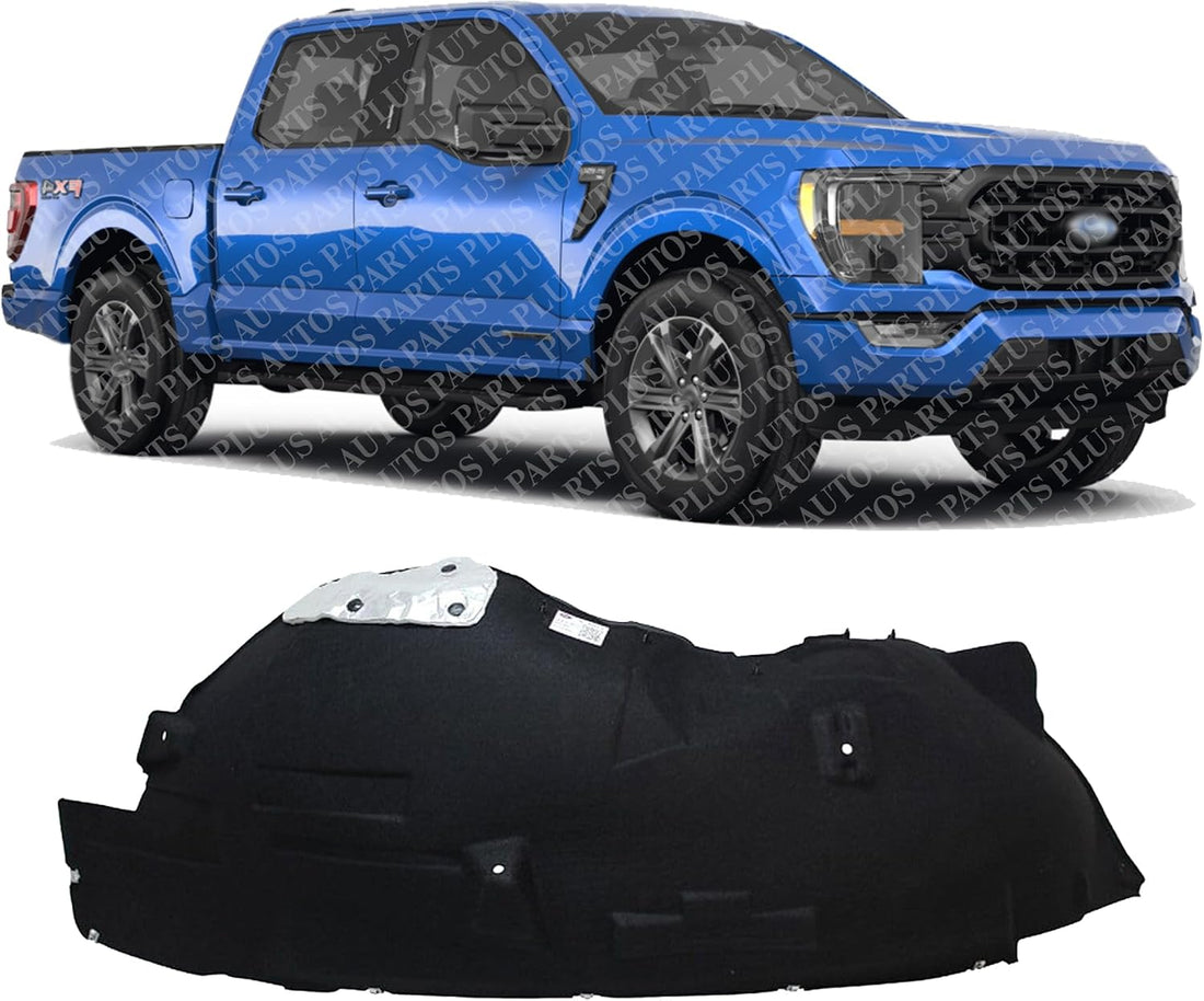 Front Fender Liner Right Passenger Side Direct Replacement Compatible With 2021-2023 Ford F-150 FO1249211 ML3Z16102C