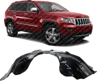 Front Fender Liner Right Passenger Side Direct Replacement Compatible With 2012-2013 Jeep Grand Cherokee CH1249193 68138804AD-PFM