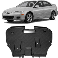 Front Engine Splash Shield Under Cover Direct Replacement Compatible with 2003-2008 Mazda 6 MA1228104 GK2A56111