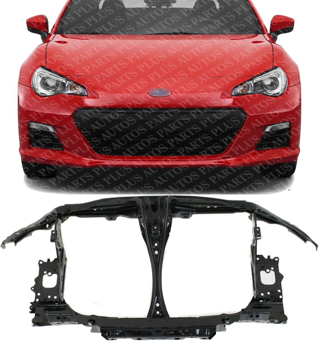 Front Radiator Support Assembly Steel Direct Replacement Compatible With 2013-2020 Subaru BRZ SU1225146 53029CA0019P