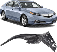 Front Fender Liner Right Passenger Side Direct Replacement Compatible With 2012-2014 Acura TL AC1249134 74101TK5A01-PFM