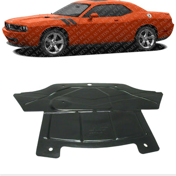 Front Engine Splash Shield Under Cover Direct Replacement Compatible with 2005-2010 Chrysler 300/2008-2014 Dodge Challenger CH1228103 4806074AI