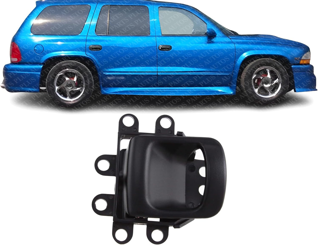 Front Or Rear Interior Door Handle Right Passenger Side Direct Replacement Compatible with 1998-2000 Dodge Durango CH1353117 RZ121AZAA