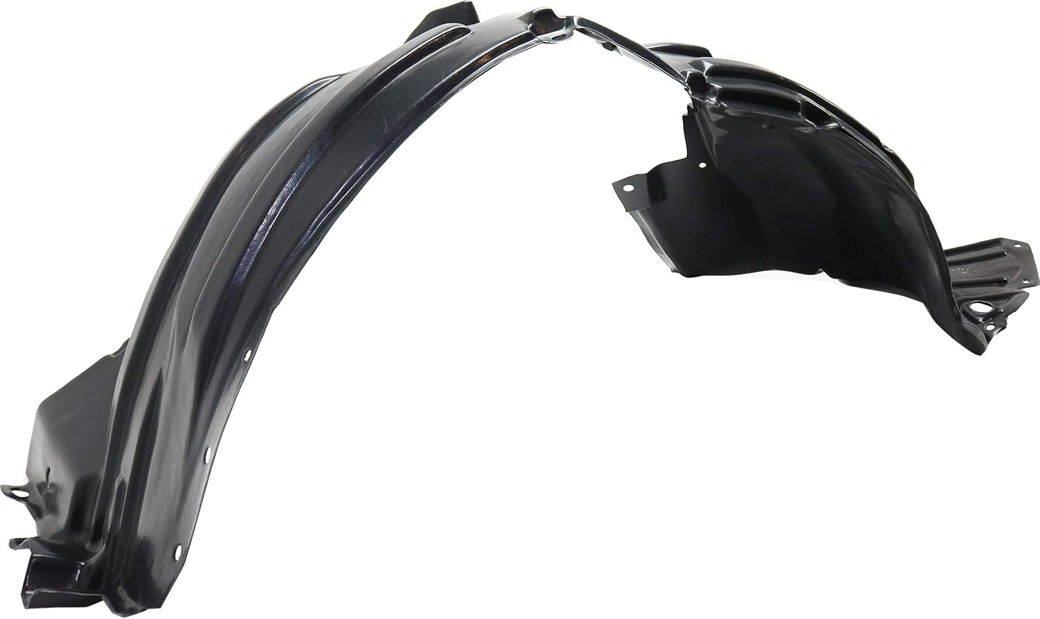 Front Fender Liner Right Passenger Side Direct Replacement Compatible with 2017-2019 Nissan Sentra NI1249162 638404FU0A