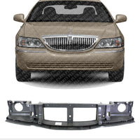 Front Header Panel Thermoplastic Direct Replacement Compatible With 2003-2011 Lincoln Town Car FO1220222 6W1Z8190A 5W1Z8A284AA