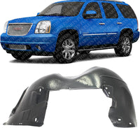 Front Fender Liner Left Driver Side Direct Replacement Compatible With 2008-2013 Chevrolet Tahoe/GMC Yukon GM1248202 GM1248203 22860091 22860093