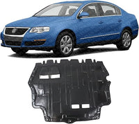 Front Engine Splash Shield Under Cover Plastic Direct Replacement Compatible with 2006-2010 Volkswagen Passat / 2009-2017 CC VW1228115 3C0825235J