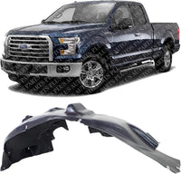 Front Fender Liner Left Driver Side Direct Replacement Compatible With 2015-2020 Ford F-150 FO1248162 FL3Z16103F
