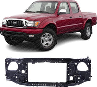 Front Radiator Support Assembly Steel Direct Replacement Compatible With 2001-2004 Toyota Tacoma TO1225230 5320104081