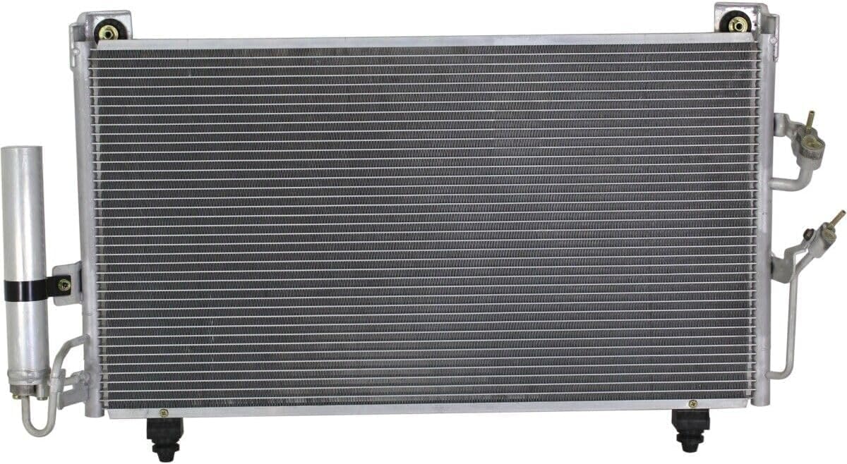 Front A/C Condenser Aluminum Core Direct Replacement Compatible With 2003-2006 Mitsubishi Outlander MI3030162 MR958462