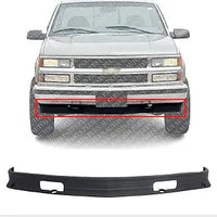 AUTOS PARTS PLUS Front Bumper Lower Valance Air Deflector Primed With Tow Hook Holes Direct Replacement Compatible With 1988-2000 Chevrolet/GMC C/K Series GM1090105 15569430