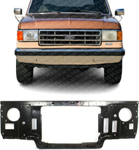 Front Radiator Support Cooling Assembly Steel Direct Replacement Compatible With 1987-1991 Ford F-Series FO1225110 GJ5Z16A238A