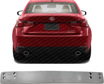 Rear Bumper Reinforcement Assembly Aluminum Direct Replacement Compatible With 2014-2015 Lexus IS250 / 2014-2022 IS350 / 2015-2023 RC350 LX1106129 5202353081