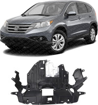 Front Engine Splash Shield Under Cover Plastic Direct Replacement Compatible with 2012-2014 Honda CR-V HO1228137 74110T0GA00