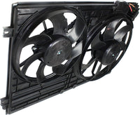 Radiator Condenser Cooling Fan Assembly Direct Replacement Compatible with 2005-2016 Volkswagen Jetta VW3117106 1K0121205AJ-PFM 1K0959455ET