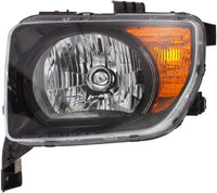 Set Of 2 Front Head Light Lens And Housing Left Driver & Right Passenger Side Direct Replacement Compatible With 2007-2008 Honda Element HO2518114 HO2519114 33101SCVA21 33151SCVA21