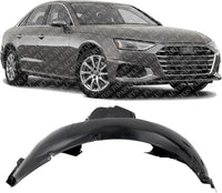 Front Fender Liner Right Passenger Side Direct Replacement Compatible With 2020-2021 Audi A4 / S4 AU1249151 8W0821172G