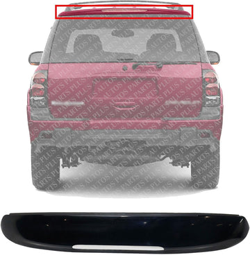 Tailgate Upper Molding Direct Replacement Compatible With 2002-2009 Chevrolet Trailblazer GM1904106 19150496