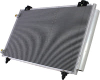 Front AC Condenser Aluminum Core Direct Replacement Compatible With 2005-2008 Toyota Corolla TO3030201 8845002261