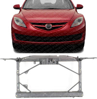Front Radiator Support Assembly Plastic Direct Replacement Compatible With 2003-2008 Mazda 6 MA1225128 GK2A53110L
