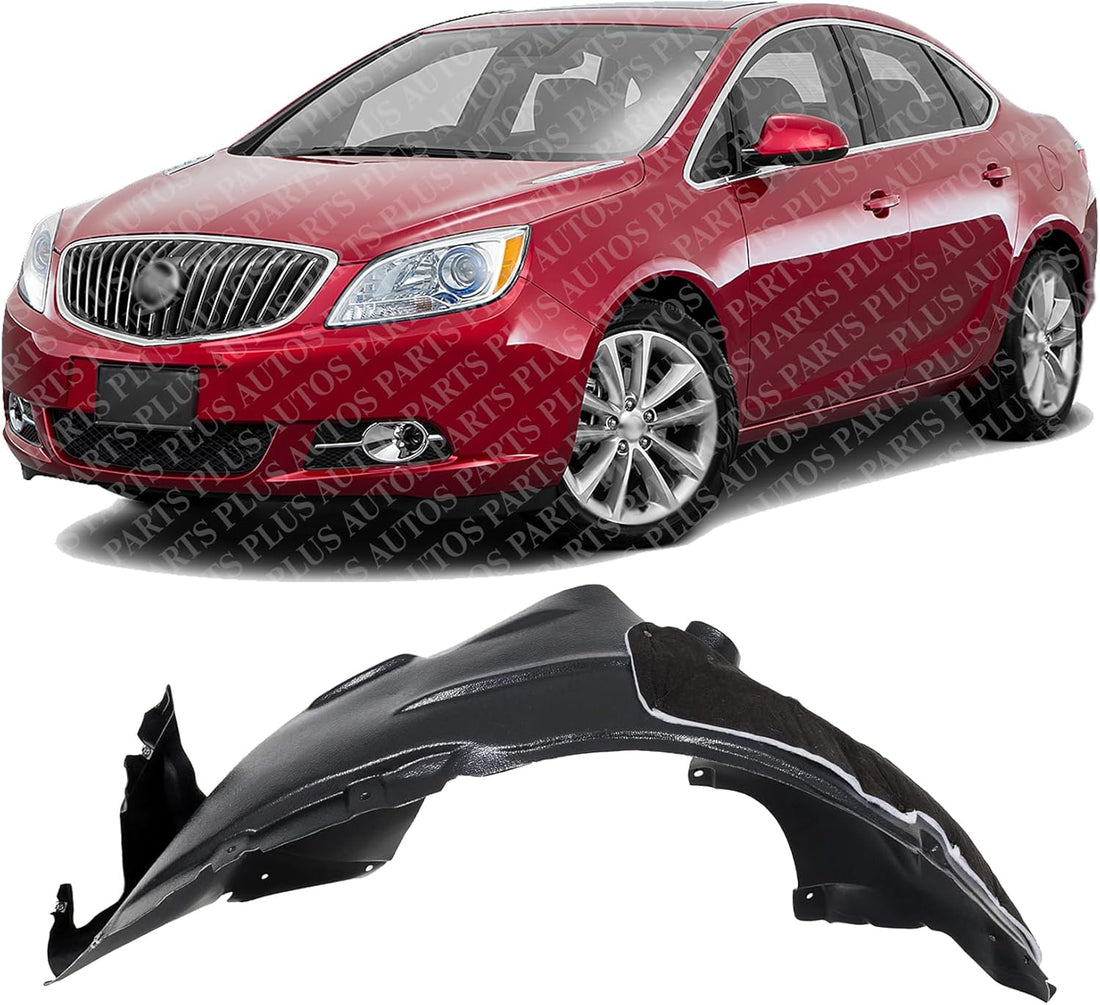Front Fender Liner Left Driver Side Direct Replacement Compatible With 2017-2022 Buick Encore GM1248307 42714867