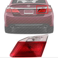 Tail Light Inner Assembly Right Passenger Side Direct Replacement Compatible With 2013-2015 Honda Accord HO2803104 34150T2AA01