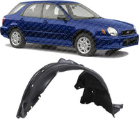 Front Fender Liner Right Passenger Side Direct Replacement Compatible With 2002-2003 Subaru Impreza SU1249107 59110FE022