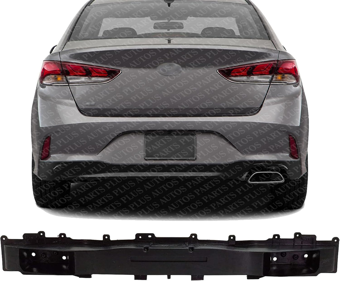 Rear Bumper Reinforcement Fiberglass Direct Replacement Compatible With 2018-2019 Hyundai Sonata HY1106183 86631C2700