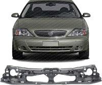 Front Grille Opening Header Panel Thermoplastic & Fiberglass Direct Replacement Compatible With 2000-2007 Ford Taurus FO1221120 1F1Z8A284AA
