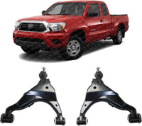 Set Of 2 Front Lower Control Arm With Ball Joint Right Passenger & Left Driver Side Direct Replacement Compatible With 2005-2015 Toyota Tacoma 4806804040 4806904040