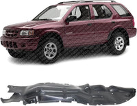Front Fender Liner Left Driver Side Direct Replacement Compatible With 1998-2004 Isuzu Rodeo / 1998-2002 Honda Passport IZ1248101 8972404620