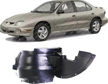 Front Section Fender Liner Right Passenger Side Direct Replacement Compatible With 2000-2002 Pontiac Sunfire GM1249136 22605366