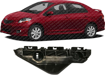 Front Bumper Retainer Left Driver Side Direct Replacement Compatible With 2007-2012 Toyota Yaris TO1088113 5253652141