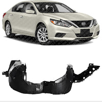 Front Fender Liner Right Passenger Side Direct Replacement Compatible With 2016-2018 Nissan Altima NI1249150 638409HS0A