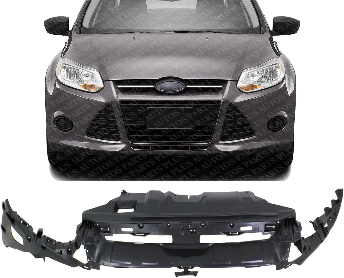 Front Bumper Upper Bracket Plastic Direct Replacement Compatible with 2012-2014 Ford Focus FO1065105 CP9Z17C897A