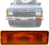 Front Turn Signal Light Assembly Left Driver Side Direct Replacement Compatible With 1986-1987 Nissan D21 NI2520106 B612501G00