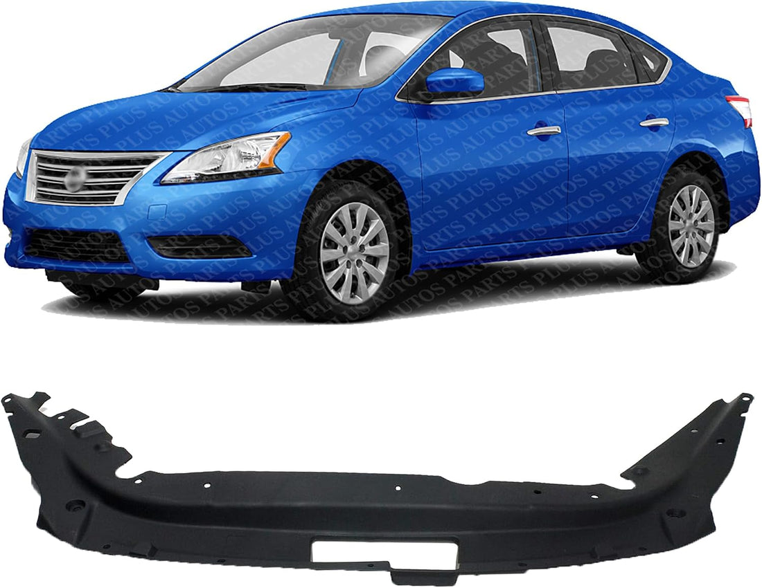 Front Upper Radiator Support Cover Plastic Direct Replacement Compatible With 2013-2015 Nissan Sentra NI1224101 623223SH0A