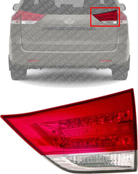 Tail Light Inner Assembly Direct Replacement Compatible With 2012-2014 Toyota Sienna TO2803125 8158008011