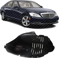 Front Section Fender Liner Right Passenger Side Direct Replacement Compatible With 2007-2013 Mercedes Benz S-Class MB1249143 2216901730