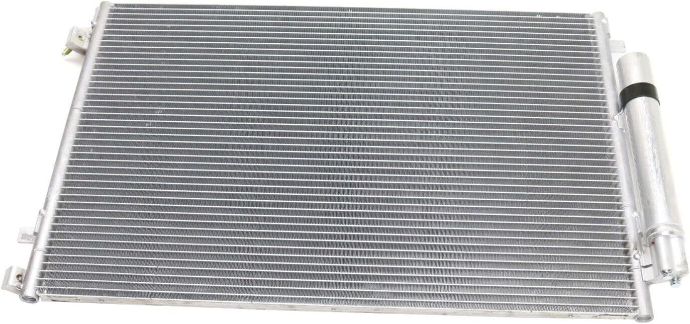 Front AC Condenser Aluminum Core Direct Replacement Compatible With 2015-2022 Ford Mustang FO3030247 FR3Z19712D